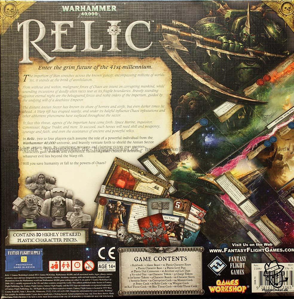 Relic Cache Relic Brætspillet → Køb spillet billigt i dag! UDGÅET!!!