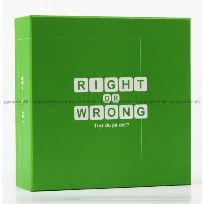 Right or wrong