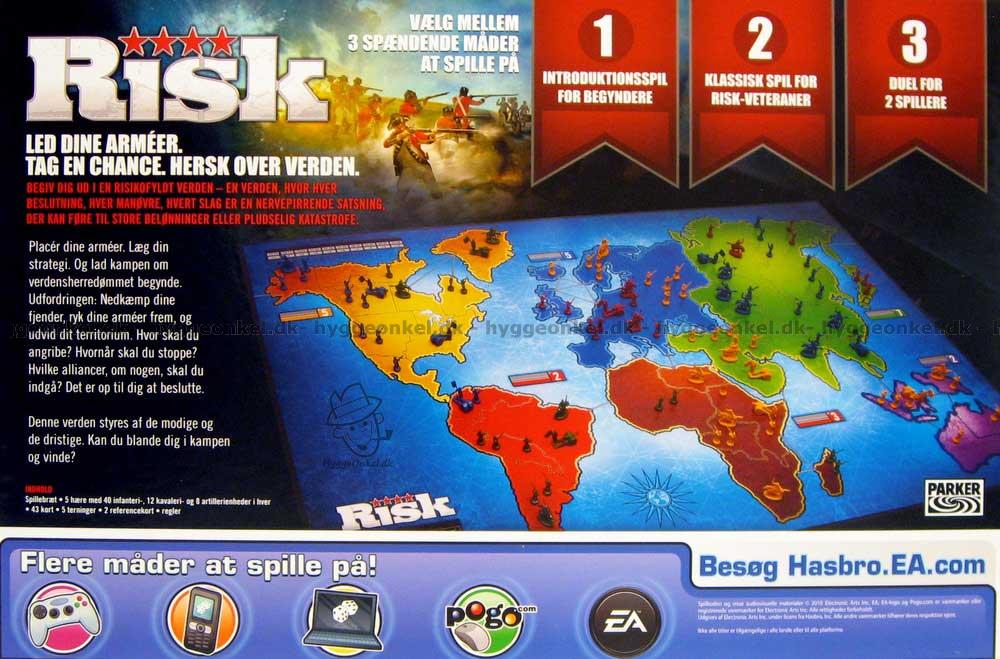Risk - Hasbro → Køb det billigt i dag! UDGÅET!!!
