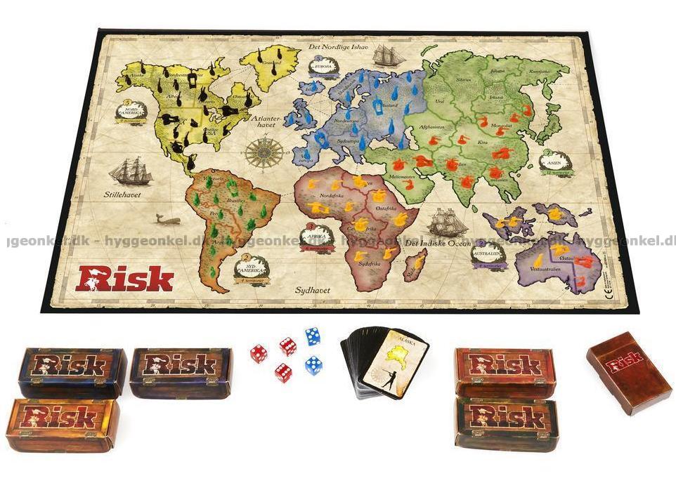 Risk om verdensherredømmet! Køb brætspil her - 5010993328574