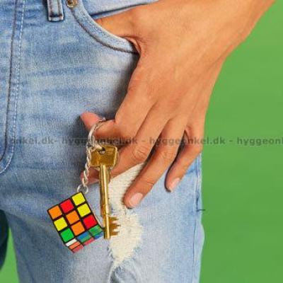 Billede af Rubiks terning: 3x3 nøglering