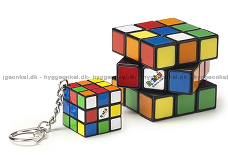 Min Boghandel Psykiatri Køb Rubiks terning: 3x3 plus nøglering brætspil her. - 7350065322719