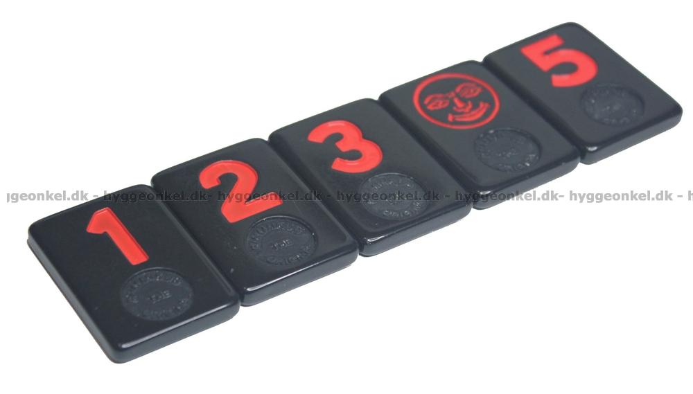 Rummikub Black edition → Køb det billigt i dag! 5714293000924 UDGÅET!!!