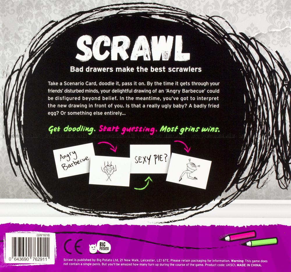 scrawl novel