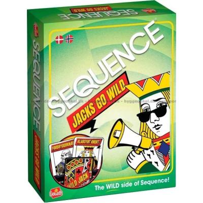 Billede af Sequence: Jacks Go Wild set skråt oppefra