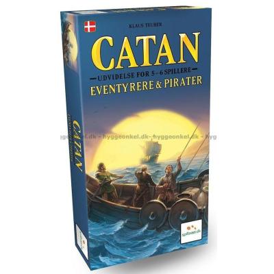 Catan: Eventyrere & Pirater - 5-6 spillere - Dansk