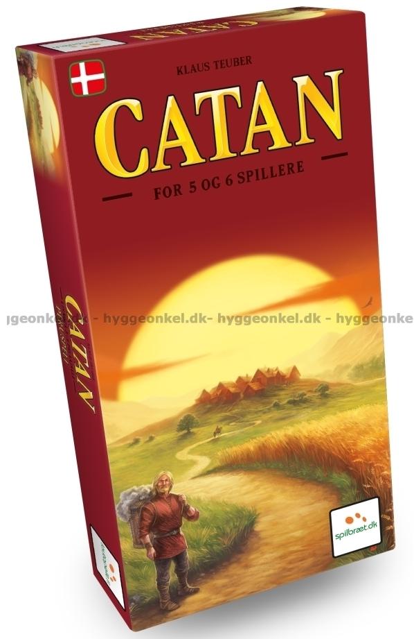 Midler Endeløs kaos Catan udvidelse. Spil op til 6 spillere mod hinanden! - 6430018274294