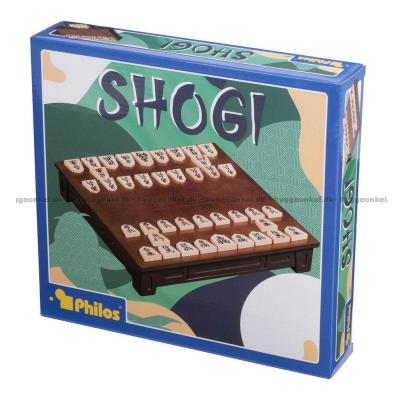 Billede af Shogi: Mørkt træ set oppefra