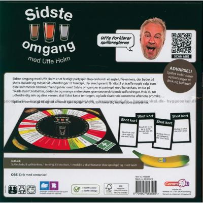 Bagsiden af æsken