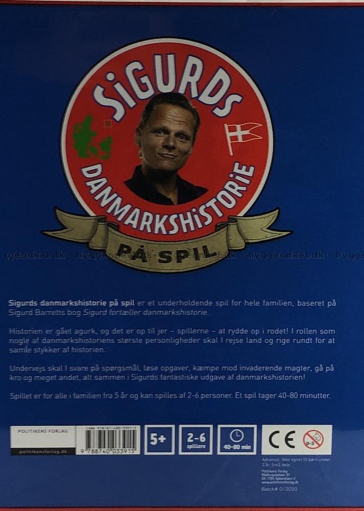 At give tilladelse tilstrækkelig Plante Sigurds Danmarkshistorie → Køb det billigt i dag! - 9788740033915 UDGÅET!!!