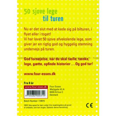 Billede af 50 sjove lege til turen