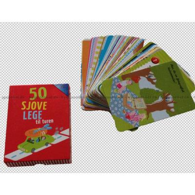 Billede af 50 sjove lege til turen