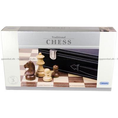 Billede af Skak: 34 cm - Fra Gibsons set oppefra