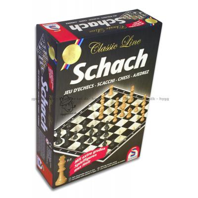 Billede af Skak: 36 cm - Fra Schmidt set oppefra