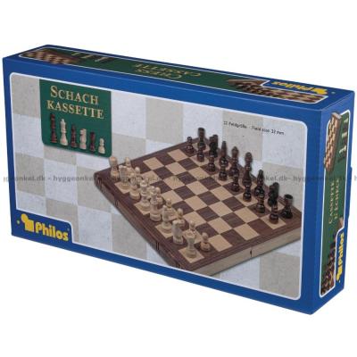 Billede af Skak: 29 cm - Fra Philos set oppefra