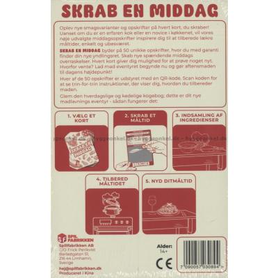 Bagsiden af æsken