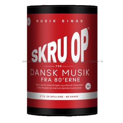 Skru op for dansk musik fra 80erne