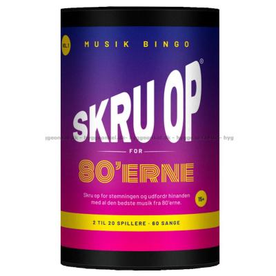 Skru op for 80erne