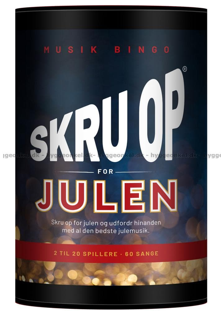 Skru op for 00'erne – Skru op for musik bingo