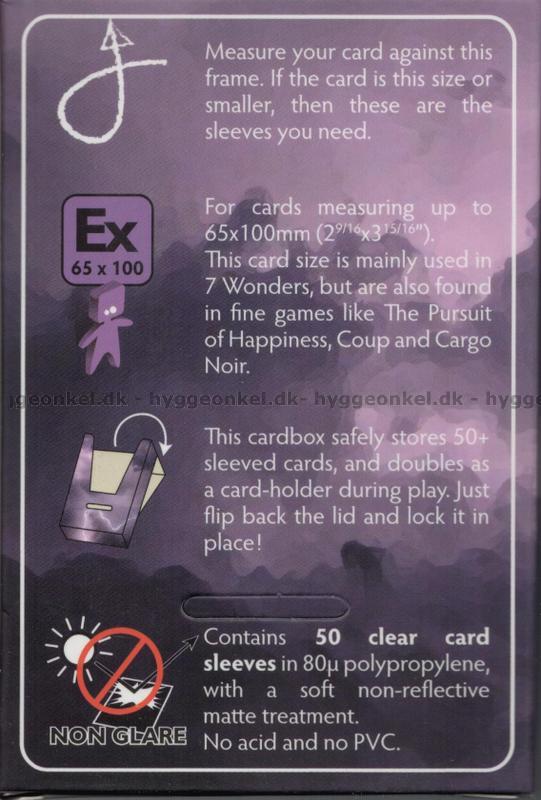 Arcane Tinmen Non-Glare 7 Wonders Board Game Sleeves (50)