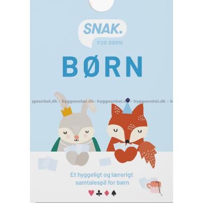 Samtalekort: Snak - Børn