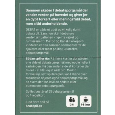 Bagsiden af æsken