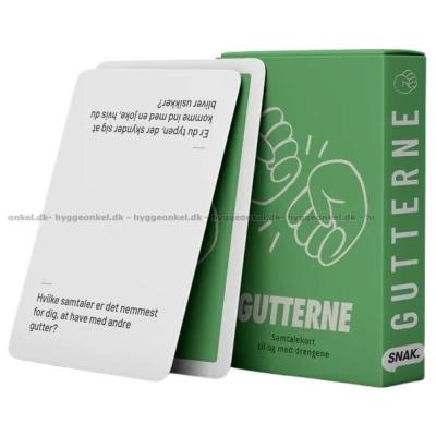 Billede af Samtalekort: Snak - Gutterne