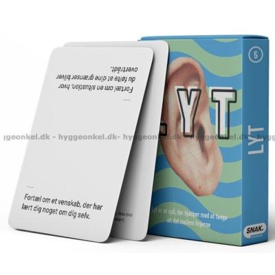 Billede af Samtalekort: Snak - Lyt