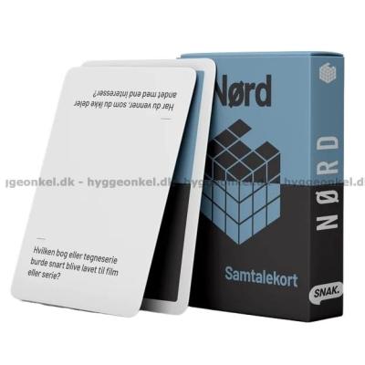 Billede af Samtalekort: Snak - Nørd