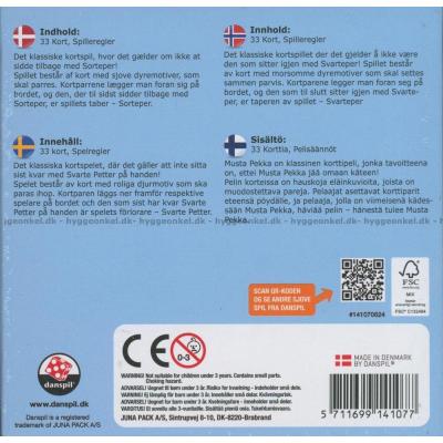 Bagsiden af æsken