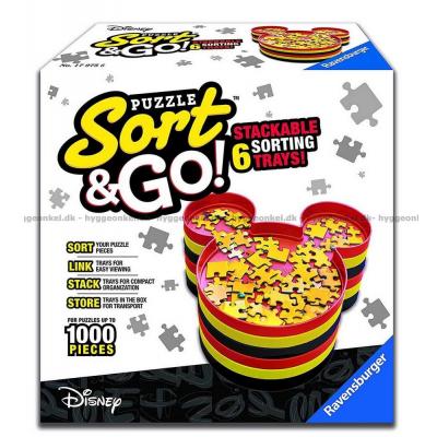 Puslespil: Sorteringsæsker - Mickey Mouse