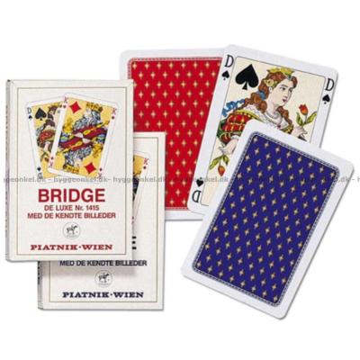 Billede af Spillekort Bridge - Blå