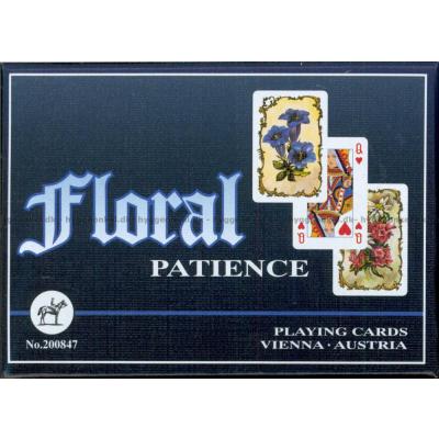 Spillekort: Kabalekort - Floral Patience