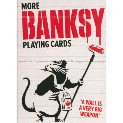 Spillekort: More Banksy grafitti