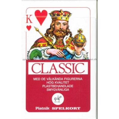 Spillekort Classic - Rød