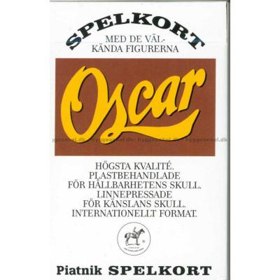 Spillekort Oscar - Rød