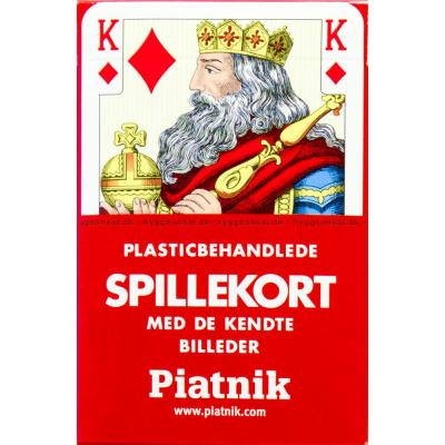 Spillekort Piatnik - Rød