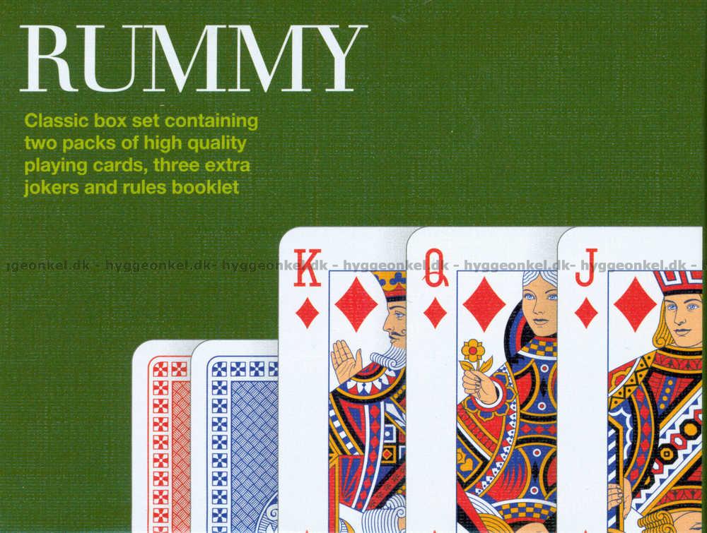 Spill Rummy Spillekort: Rummy → Køb det billigt i dag! UDGÅET!!!