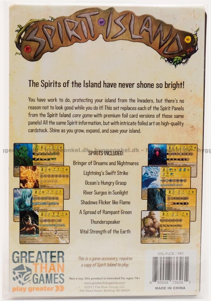 Køb Spirit Island: Foil Panels billigt. -