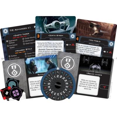 Billede af Star Wars X-Wing (2nd ed.): TIE Advanced x1