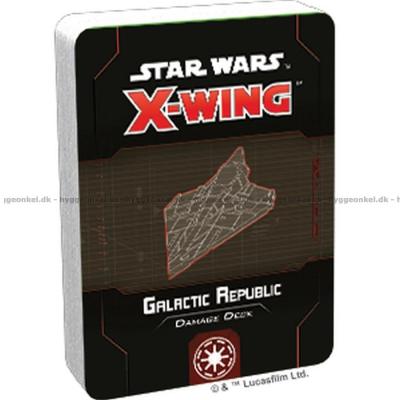 Star Wars X-Wing (2nd ed.): Galactic Republic Damage Deck