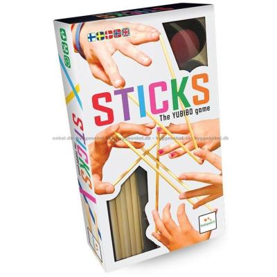 Billede af Sticks - The Yubibo Game set skråt oppefra