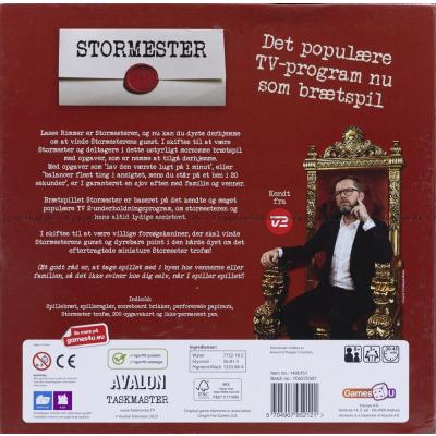 Bagsiden af æsken