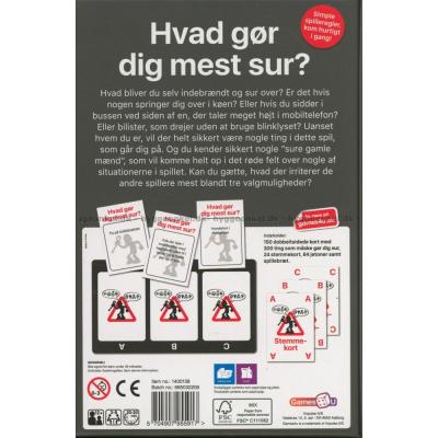 Bagsiden af æsken