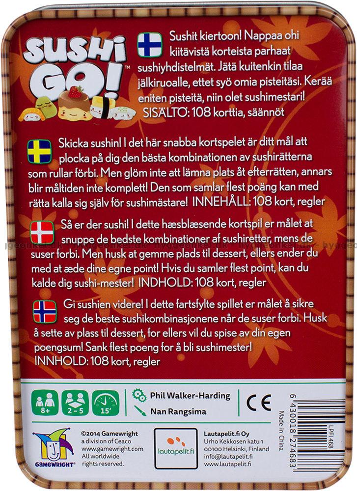 Sushi Go - Dansk → Køb det dag! - 6430018274683