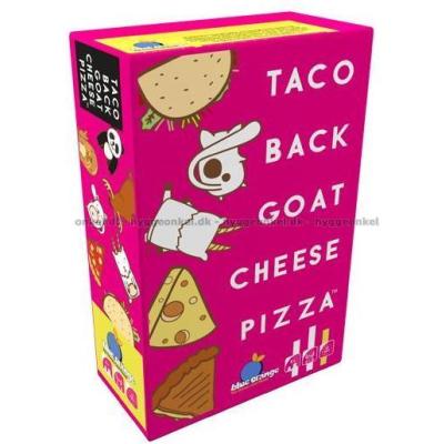 Taco Back Goat Cheese Pizza - Engelsk