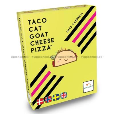 Taco Cat Goat Cheese Pizza - Dansk