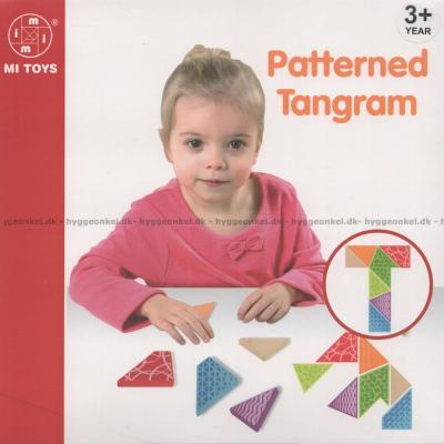 Tangram med mønster