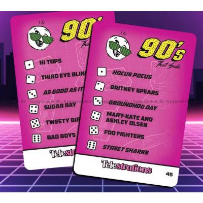 Billede af Telestrations: 80s & 90s Expansion Pack
