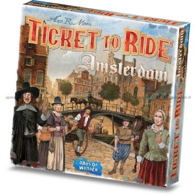 Ticket to Ride: Amsterdam - Dansk